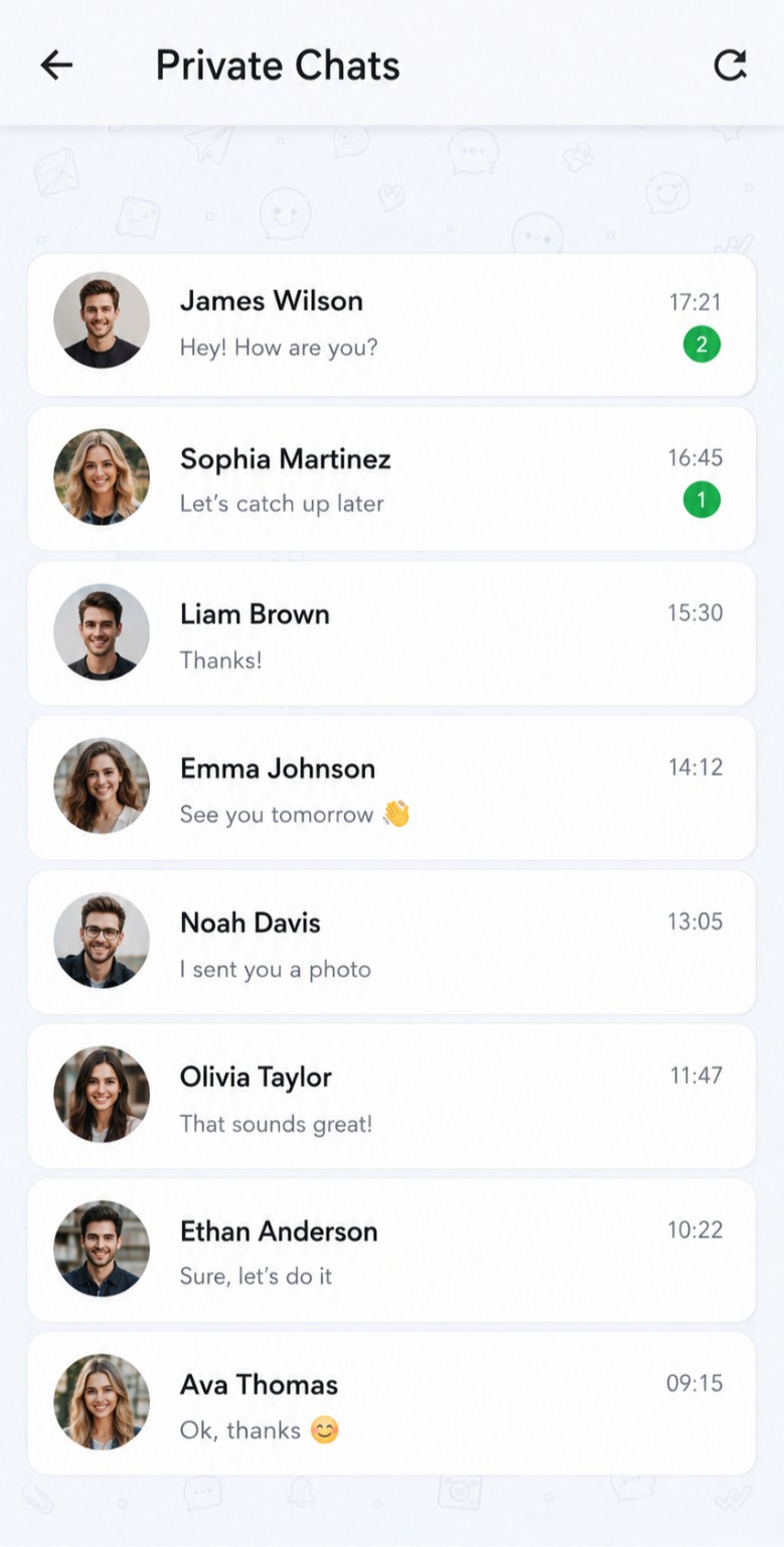FF Chat private chats